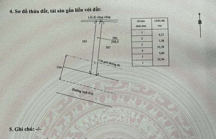 Bán đất 289.1m² ngang 5m giá 3.4 tỷ Xã Mỹ Lệ