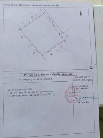 Bán đất 2833.2m² có sẵn 5m² thổ cư ngang 60m giá 10 tỷ tại Xã Long Thành