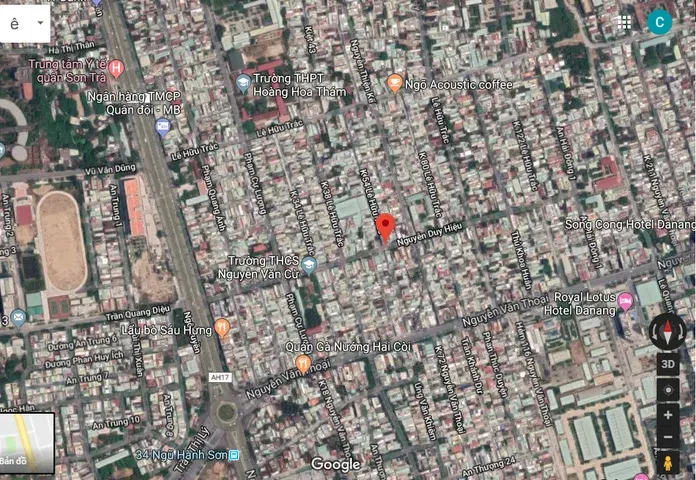 Bán đất tặng nhà cấp 4 mặt tiền nguyễn duy hiệu - tiện kinh doanh