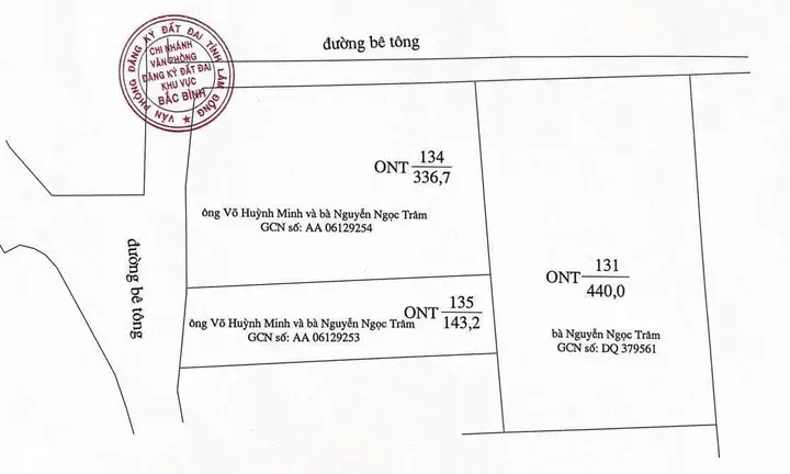 Bán đất 920m² full thổ cư ngang 27m giá 2.4 tỷ tại Xã Hồng Thái