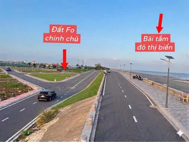 Đất ven biển trung tâm của du lịch giá rẻ