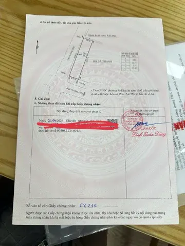 Bán nhà 2 tầng – quang đàm, hồng bàng, hải phòng 1,98 tỷ