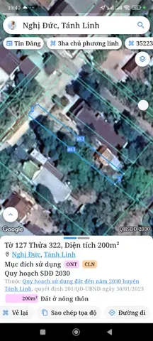 Chính chủ cần bán gấp lô đất 200m²