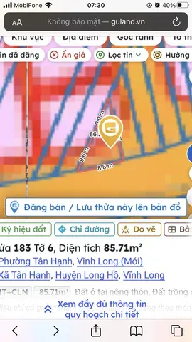 Cần bán đất nhà 85m đến xem có thương lượng , giác để đó cho có, khi có nhu cầu thương lượng là được