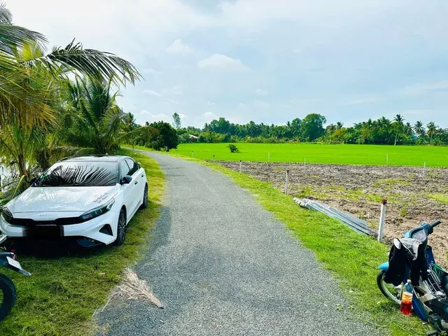 BÁN ĐẤT VƯỜN 300m² (CLN) – MẶT TIỀN ĐẸP, ĐƯỜNG XE HƠI - thuộc xã Song Phú, tỉnh Vĩnh Long chỉ 420 triệu