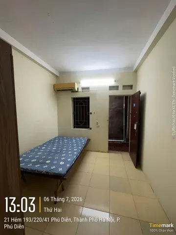 Nhà số 21 ngõ 114 Nguyễn Đạo An, Phú diễn, Bắc Từ Liêm trống phòng 103 vskk ở luôn