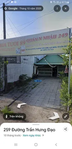 Bán đất thổ cư mặt tiền đường Trần Hưng Đạo, Phường Châu Văn Liêm