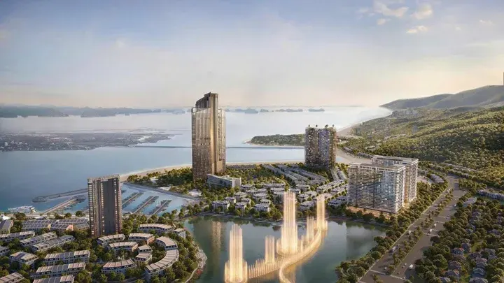 Một căn hộ – hai tầm view đắt giá: hồ nhạc nước & vịnh hạ long