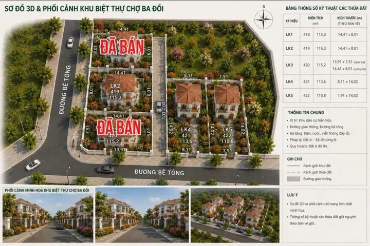 Bán Đất 115m2 có sẵn 80 m2 thổ cư giá 499 triệu tại Thị trấn Ba Hàng Đồi Huyện Lạc Thủy Hòa Bình