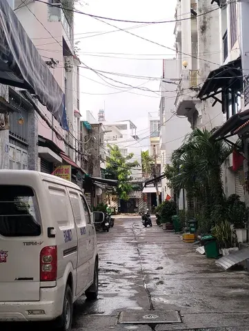 2 Mặt hẻm Kinh Doanh - Hẻm xe tải - Ngay Chợ Gò Xoài - 53 m2 - 3 Pn ( có PN trệt )