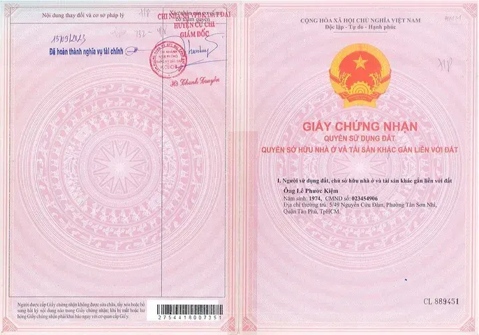Bán Đất 3587m2 có sẵn 2711.9 m2 thổ cư giá 26 tỷ tại Đường Huỳnh Minh Mương Xã Hòa Phú Huyện Củ Chi TP. Hồ Chí Minh