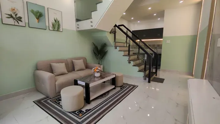 Chợ Lê Văn Quới - hẻm xe hơi quay đầu 7 m - 40m2 - 2 PN