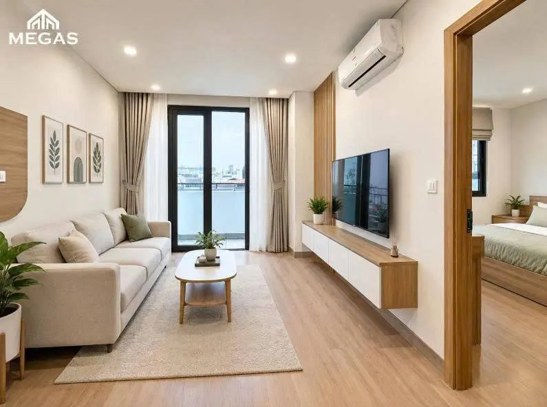 Cho thuê phòng studio mỹ đình, nam từ liêm, full nội thất, oto đỗ cửa