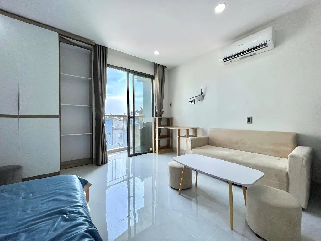 Cho thuê căn hộ đường nguyễn thượng hiền, bình thạnh, gần chợ bà chiểu, tiện di chuyển phú nhuận