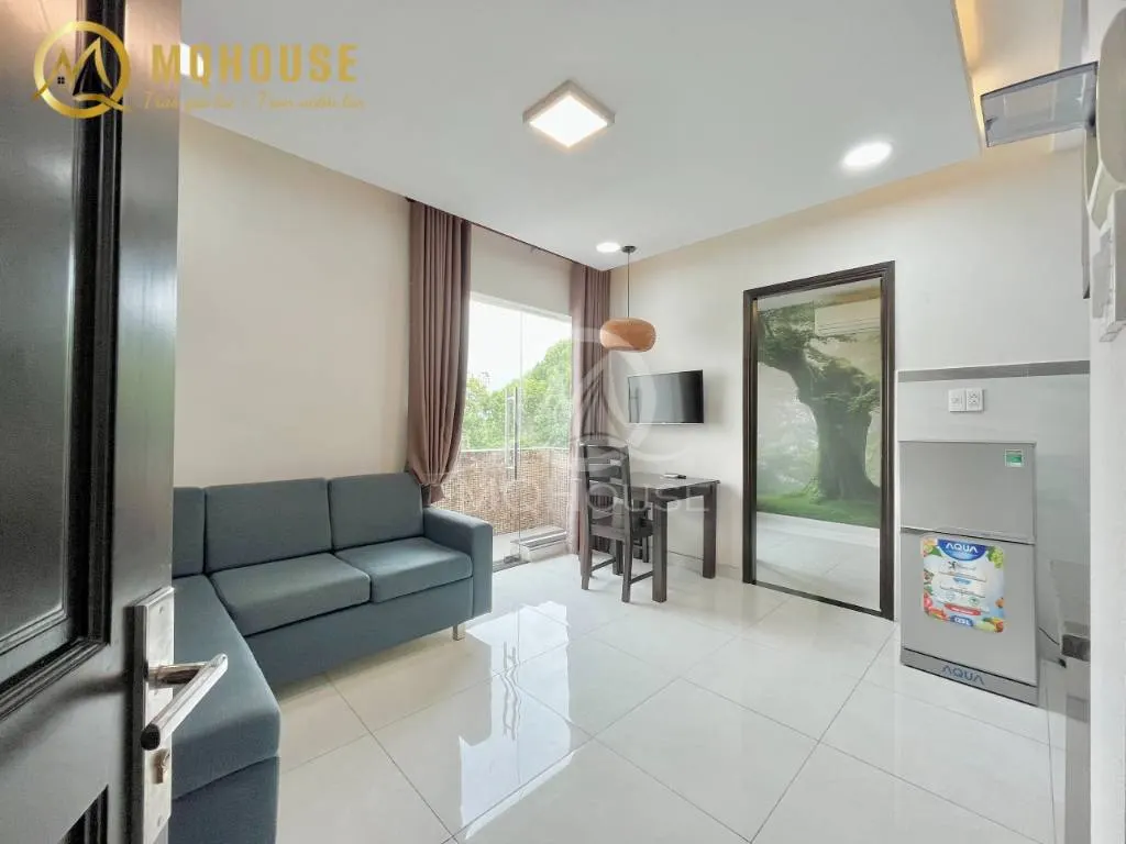 Chung cư bạch đằng, 1pn ban công, view công viên gia định