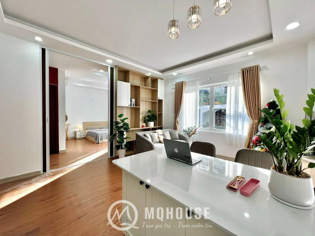 Cho thuê căn hộ cửu long, tân bình, khu sân bay, 1pn, full nội thất, giá 8tr5/ tháng