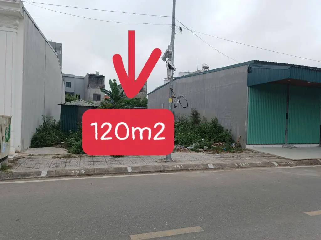 Chính chủ bán lô đất Giao Phong, ngay sát bãi tắm biển và kcn VSIP, diện tích 120m2 giá 900 triệu