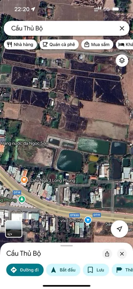Bán đất mt đường 830, xã long phụng, cần giuộc, long an, 28 tỷ, 18000m2. sát vinhomes phước vt