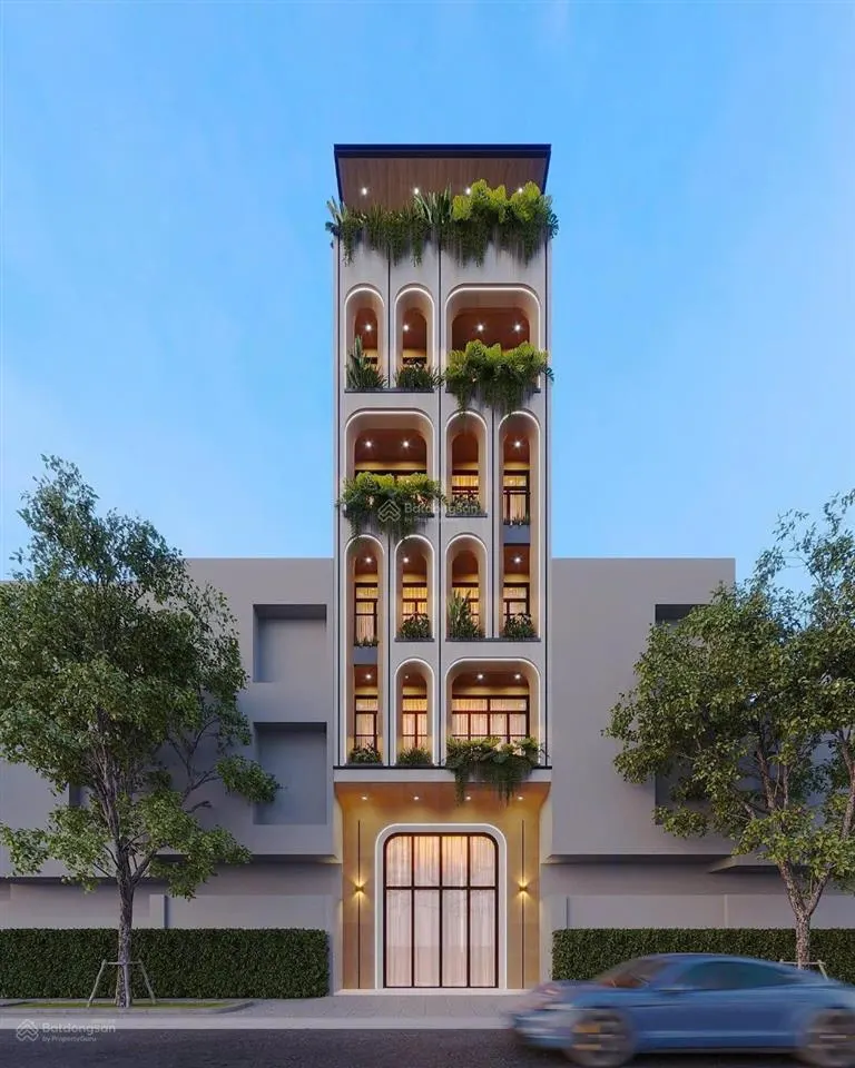 Tòa căn hộ 7 tầng luxury nguyễn thiện kế cách nguyễn văn thoại 50m bên thứ 3 thuê 160 triệu/tháng