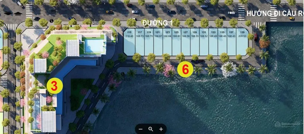 Căn vip dự án sonata, mặt tiền trần hưng đạo phía sau trực diện sông hàn