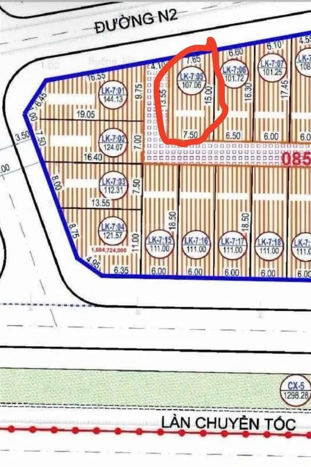 Bán đất tại xã yên cường, ý yên, nam định, giá siêu hời chỉ với 2,65 tỷ, 107m2