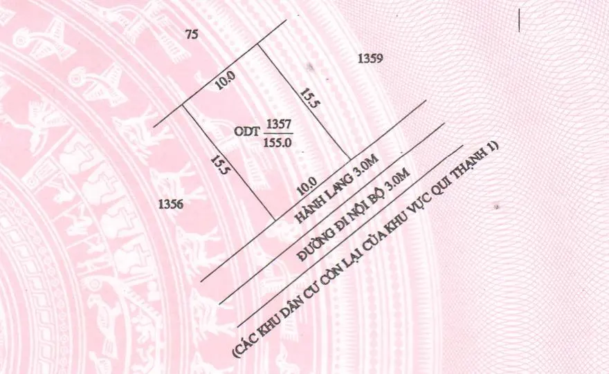 Bán 155m2 odt tại phường trung kiên, quận thốt nốt, thành phố cần thơ