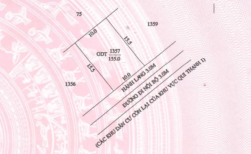 Bán 155m2 odt tại phường trung kiên, quận thốt nốt, thành phố cần thơ