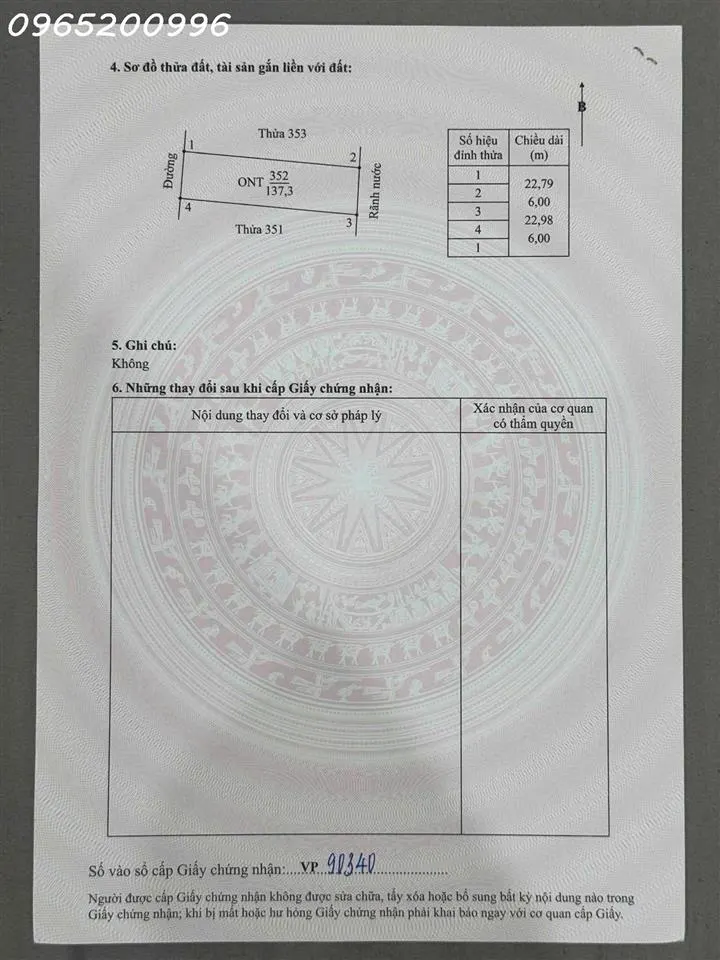 Cần tiền bán nhanh lô đất siêu đẹp tại An Cư, Định Hóa, Ninh Bình, DT 137.3m2