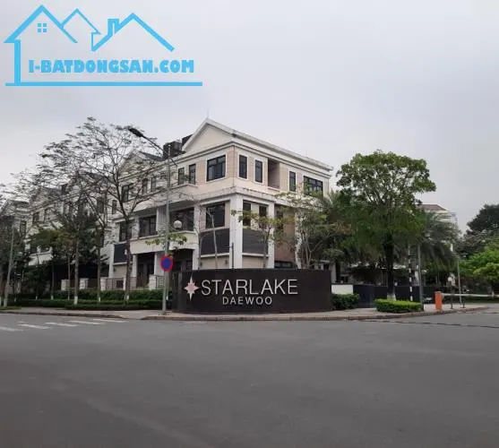 Biệt thự đơn lập Starlake Tây Hồ Tây. View công viên, gần hồ. DT 300m2 64 tỷ