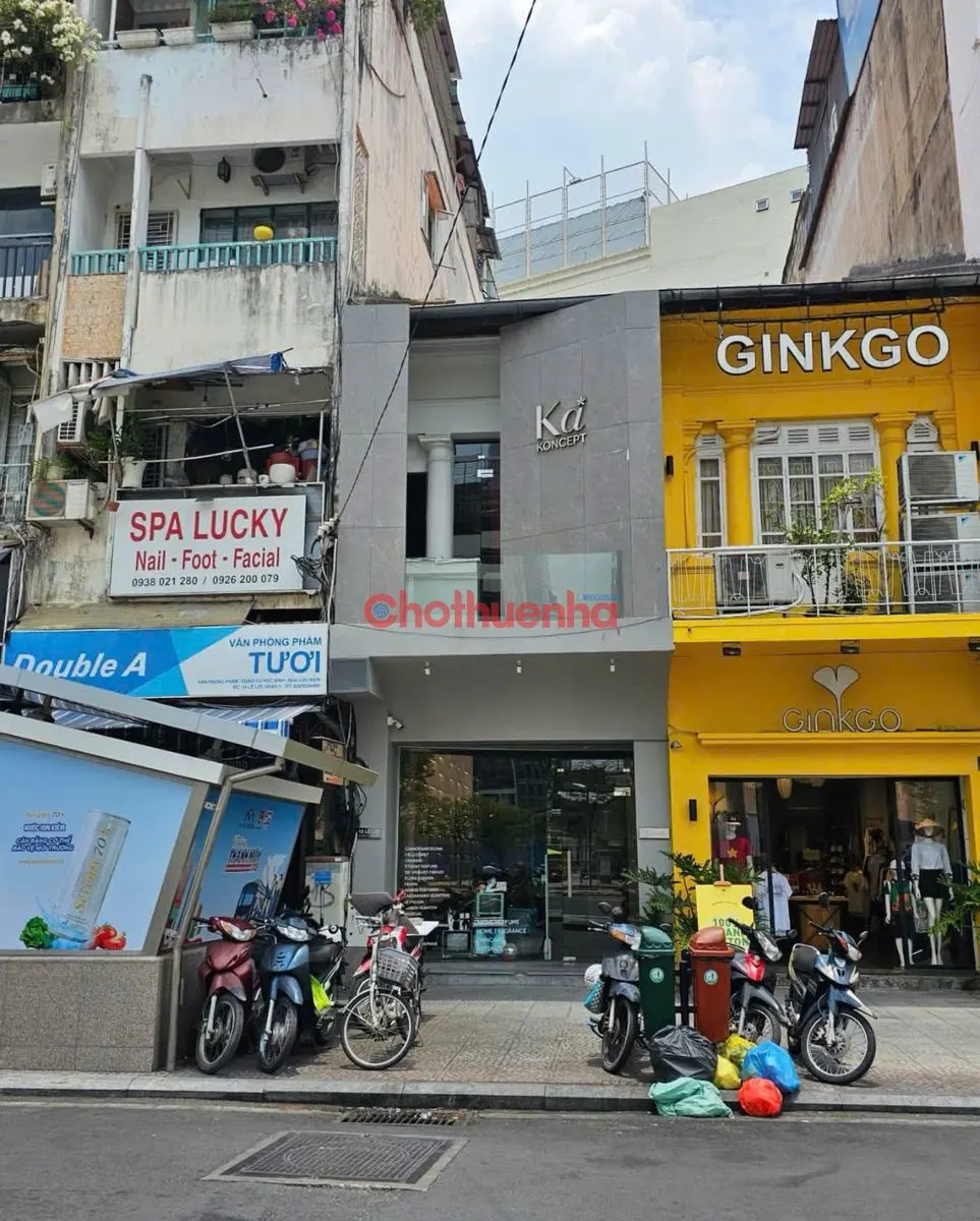 Cho thuê nhà mặt tiền 12 lê lợi, phường bến nghé, quận 1
