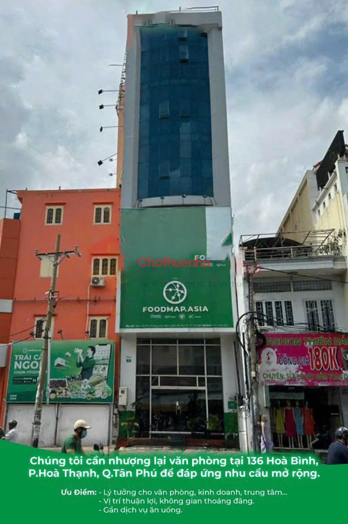 Tòa nhà phường tân phú mới (quận tân phú) - 5 lầu - thang máy