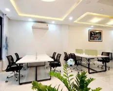 Cho thuê tầng trệt văn phòng, đẹp thoáng, 2 máy lạnh 12 triệu, vị trí gần trường học Emasi