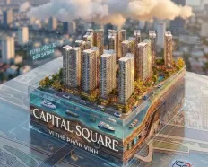 Tập đoàn BRG mở bán tòa Capital Square view trực diện sông Hàn cạnh VinCom, căn 1PN giá chỉ 3,26 tỷ