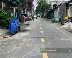 Lô đất 4m x 25m. Mặt tiền đường Hiệp Thành 23. Ngay bến xe buýt. Nguyễn Ảnh Thủ