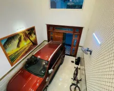 Trệt, lửng, 3 lầu, 4x16m, có 4PN, 5WC, xe hơi ngủ trong nhà, Lê Đức Thọ, giá 19 triệu, thương lượng