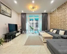 Nhà mới trệt 2 lầu có sân thượng 6PN, Bình Trưng Tây, chỉ 25tr