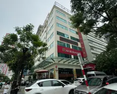 Cho thuê văn phòng Duy Tân, Cầu Giấy 280m2 tòa nhà lô góc đủ PCCC