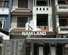 Cô Hồng cho thuê nhà gara 4 tầng 5 phòng khu compound Lương Định Của làm văn phòng, ở gia đình