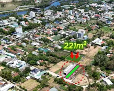 Bán đất Tịnh Khê gần Bánh Bèo Bà Lợi 221m2 full thổ cư, đường ô tô, giá rẻ 1050 triệu có bớt