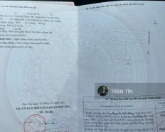Cặp đất mặt tiền đường Trần Đức Thông. Sát 2 tòa tháp đôi cao 25 tầng của Sun Group