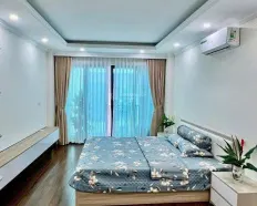 Cần cho thuê nhà mới đẹp 6 tầng, thang máy, phố Hoàng Quốc Việt, Nghĩa Đô, Cầu Giấy, HN.