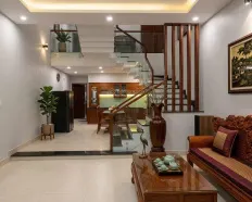 Nhà 3 tầng mặt phố nam việt á 300M sàn, full nội thất chỉ 19 triệu