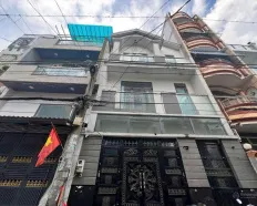 Cho thuê nhà đẹp khu Gò Dầu - 6,3x9m 4 tấm có nội thất, hẻm 8m thông