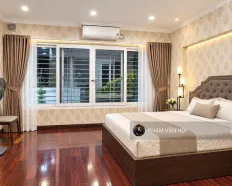 Cho thuê nhà ngõ phố Âu Cơ Xuân Diệu - Tây Hồ Hà Nội - DT 70m xây 5 tầng 6PNKK - Full đồ