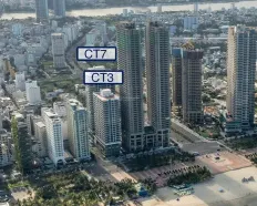 Bán gấp Đà Nẵng Times Square 2PN 85m2 sổ lâu dài view biển trực diện giỏ ngoại giá 15 tỷ