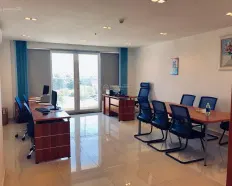 Cho thuê văn phòng Tân Bình officetel Sky Center 50m2 chỉ 10 triệu sàn sạch sẽ. Gần sân bay