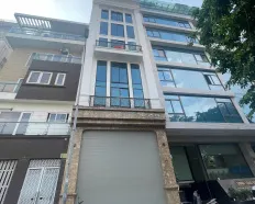 Cho thuê nhà Nguyễn Thị Định, Cầu Giấy - 75m2 x 6 tầng, thông sàn thang máy - giá 60 triệu
