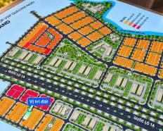 02 lô đẹp hướng Bắc, giá tốt Khu Dịch Vụ Hỗn Hợp VSIP Quảng Ngãi
