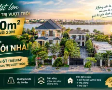 Quỹ đất 460m2 ngang 23m tặng kèm 3 ngôi nhà