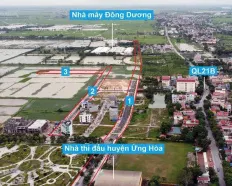 Đất đấu giá Vân Đình Ứng Hòa, Hà Nội | 107,5m2 5,4 tỷ vị trí trung tâm thị trấn